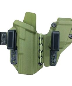 Kydex IWB Gun Holster + Mag Pouch For Glock 19 - Green