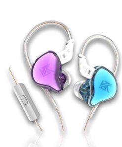 KZ EDC In-Ear Earphones - Purple and Blue