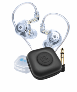 KZ EDX Pro In-Ear Monitor & Accessories Starter Pack - Transparent