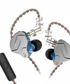 KZ ZSN Pro Hybrid Driver (1DD+1BA) Earbuds Earphones Headphones with HD Mic - Blue