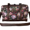 Ladies Canvas Protea Overnight Bag - Chocolate