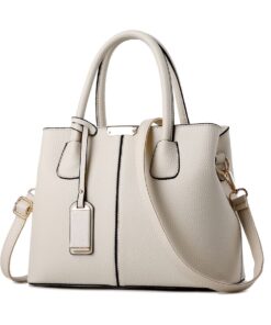 Ladies Elegant White Classic Handbag - HB-DS463-W