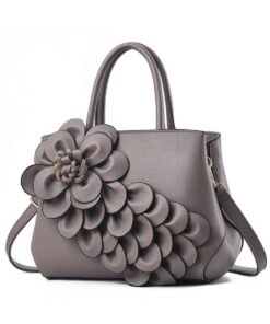 Ladies Hand Bag-Red - Hb-A45-R - Grey