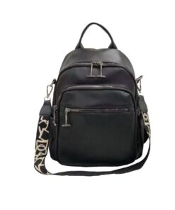 Ladies Large Capacity Quality Leather Backpack