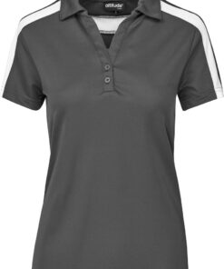 Ladies Nautilus Golf Shirt - Grey - S
