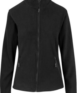 Ladies Oslo Micro Fleece Jacket - Black - XS