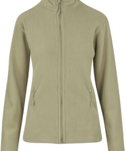 Ladies Oslo Micro Fleece Jacket - Stone - 2XL