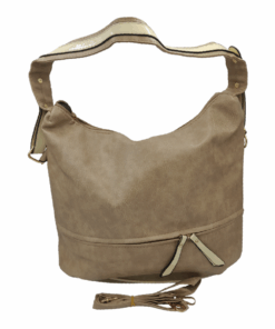 Ladies Shoulder Fashion Handbags Women Hobo Bags with Strap - Beige