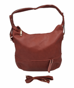 Ladies Shoulder Fashion Handbags Women Hobo Bags with Strap - Pink