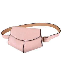 Ladies Stylish Waist Bag - WB-002 - Pink