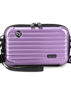 Ladies Suitcase Bags Pink - Purple