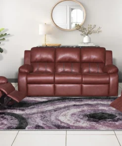 Lagos 3 Piece Motion Lounge Suite, Tan