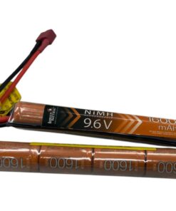 Lancer Tactical Airsoft Battery LT9.6V1600ND NiMH 9.6V 1600mAh