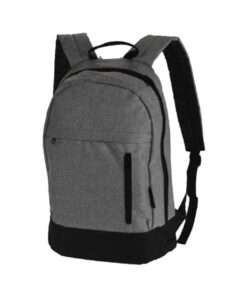 Laptop Backpack - Black and Grey Design - 18 Litres