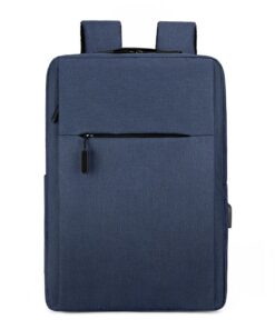Laptop Backpack for Travel Business with USB Charging Port - Blue