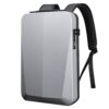 Laptop Backpack - Hard Shell - Anti-theft - 15 inch - Black - Silver