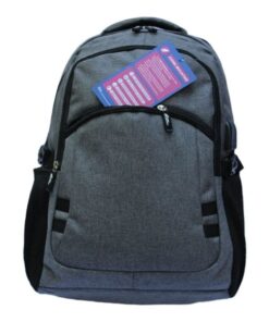 Laptop Backpack, School Bag - Grey