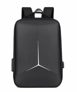 Laptop Backpack with USB Charging Port- Anti-theft - Black