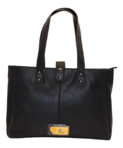 Laptop Bag - Ladies Shoulder Bag - 15.6" - Black