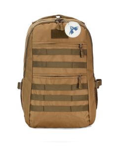 Large Capacity 35L Oxford Tactical Backpack for Camping & Hiking - Khaki
