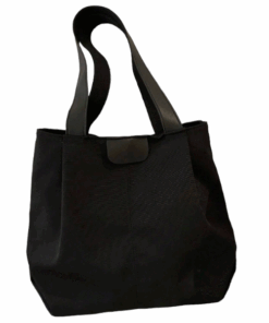 Large Capacity Casual Lightweight Shoulder Tote Bag - Black