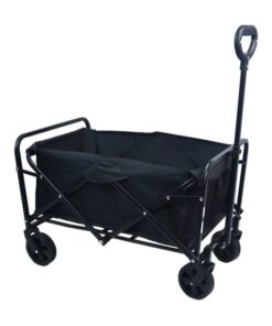 Large Capacity Foldable Wagon Shopping Beach Garden Pull Trolley Cart