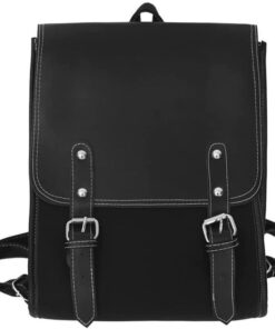 Large Capacity Ladies School Travel Backpack - Black