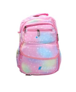 Large Capacity Lightweight Student Backpack - 13 Compartment Backpack - Pink