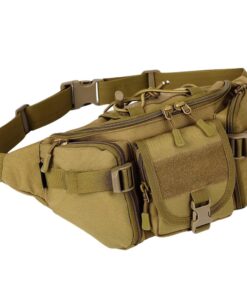 Large Capacity Outdoor Tactical Waist Pack - Coyote Brown
