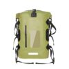 Large Capacity PVC Waterproof 30L Dry Backpack with Dry/Wet Separation - Green