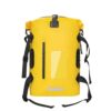 Large Capacity PVC Waterproof 30L Dry Backpack with Dry/Wet Separation - Yellow