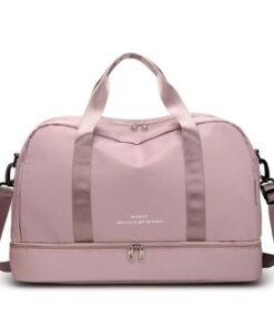 Large Capacity Travel Duffel Bag - Pink