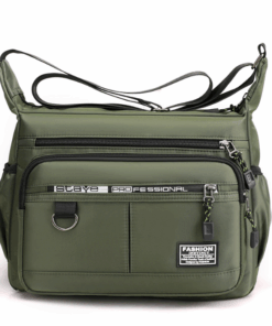 Large-Capacity Unisex Shoulder Bag Crossbody Bag - 31cm - Green