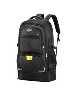 Large Capacity Waterproof Outdoor Sport Hiking Backpack-65L - Black
