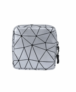Large Capacity Waterproof Sanitary Bag - Silver