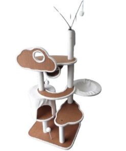 Large Cat Tree House Tower Climbing Frame with Hammock