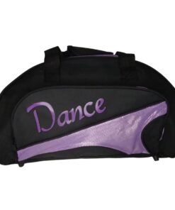 Large Duffel Bag for Dance - Purple, Black