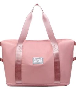 Large Duffel Travel Bag - Pink