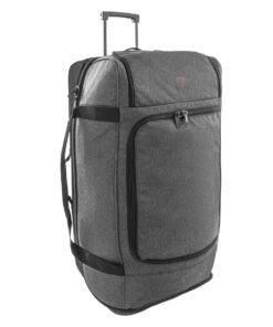 Large football travel suitcase