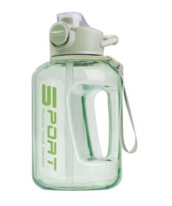 Large Leakproof Fitness Water Bottle - Green