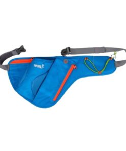 Large Running Waist Belt with Water Bottle Holder and Pouch for Phone