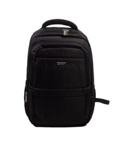 Large Schoolbag Compartments Backpack - Black