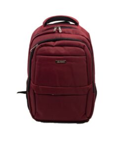 Large Schoolbag Compartments Backpack - Maroon