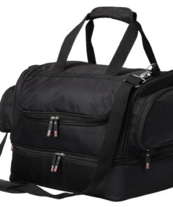 Large Supreme Double Decker Golf Bag - Black