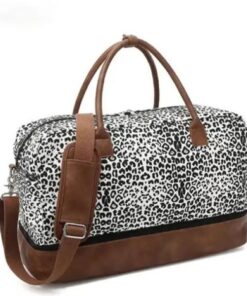 Large Weekender Travel Carry-on Bag Including Anti Splash Compartment