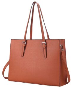 Large Women Lap top-Briefcase -Tote Bag - Choc