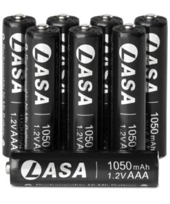 Lasa 8 AAA 1050mah Rechargeable Ni-Mh Batteries
