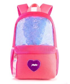 Laser Backpack for Teen Girls Lightweight College High School Book Bag - Red