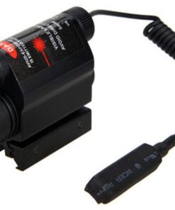 Laser Sight Tactical LED Flashlight - Red - Batteries & Charger Incl. JD-77