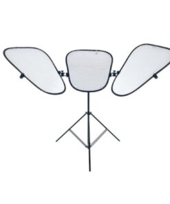 Lastolite 2933SP Triflector MkII Kit Sunfire/Silver + Stand